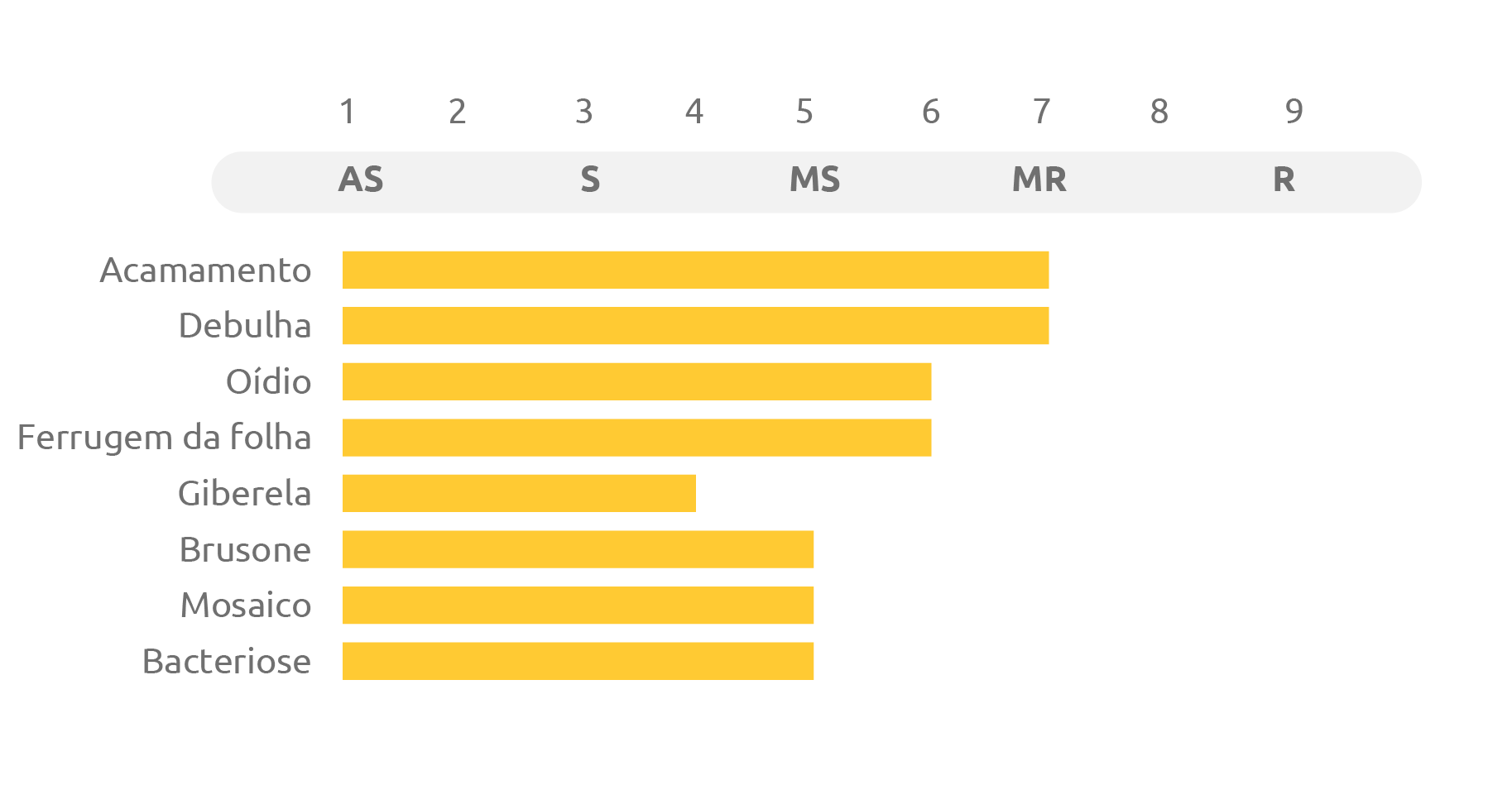Tabela do cultivar Tbio Toruk